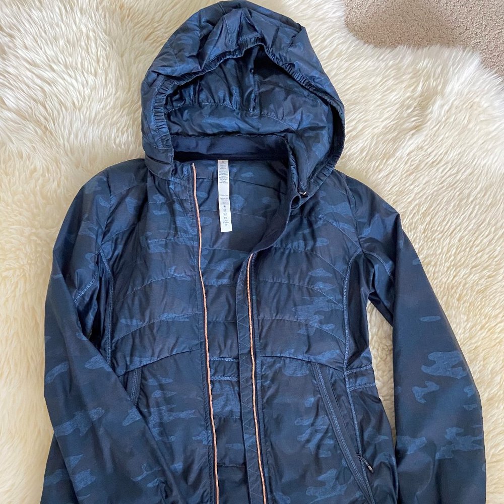 Lululemon Camo Rain Jacket